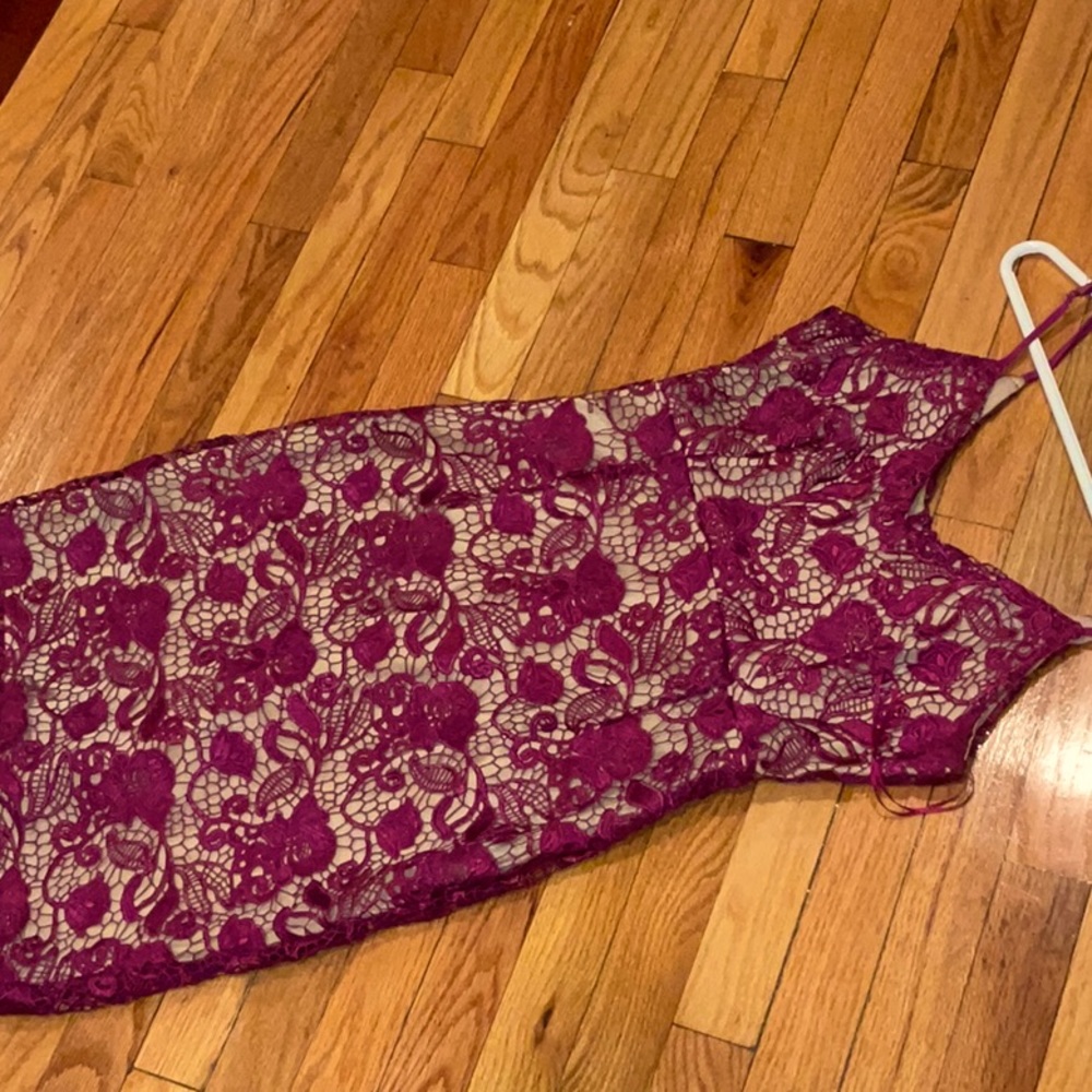 Lulus floral body con dress